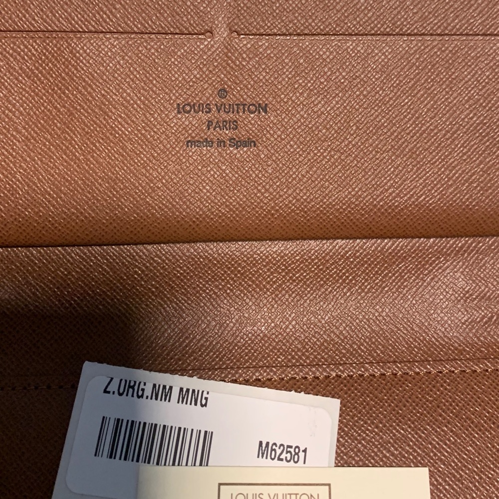 💯🆕❤️ Authentic Louis Vuitton Large Zippy Organizer - Picture 12 of 14